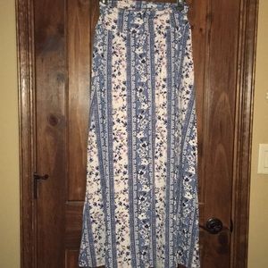 Joe B Floral Maxi skirt size M